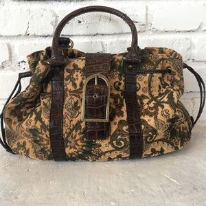 💥Sale! Emilie M. Vintage Upholstery Handbag